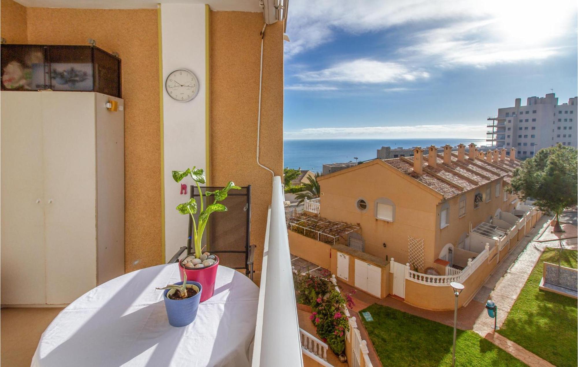 Beach Front Apartment In Los Arenales Del Sol Exterior foto