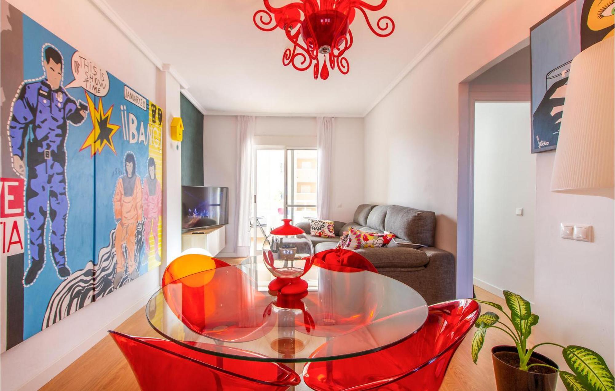 Beach Front Apartment In Los Arenales Del Sol Exterior foto